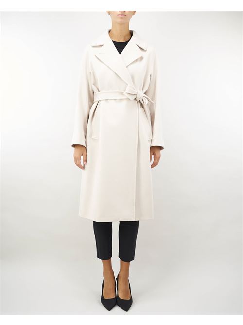 Cappotto in lana con cintura Resina Max Mara Weekend MAX MARA WEEKEND | Cappotto | RESINA48